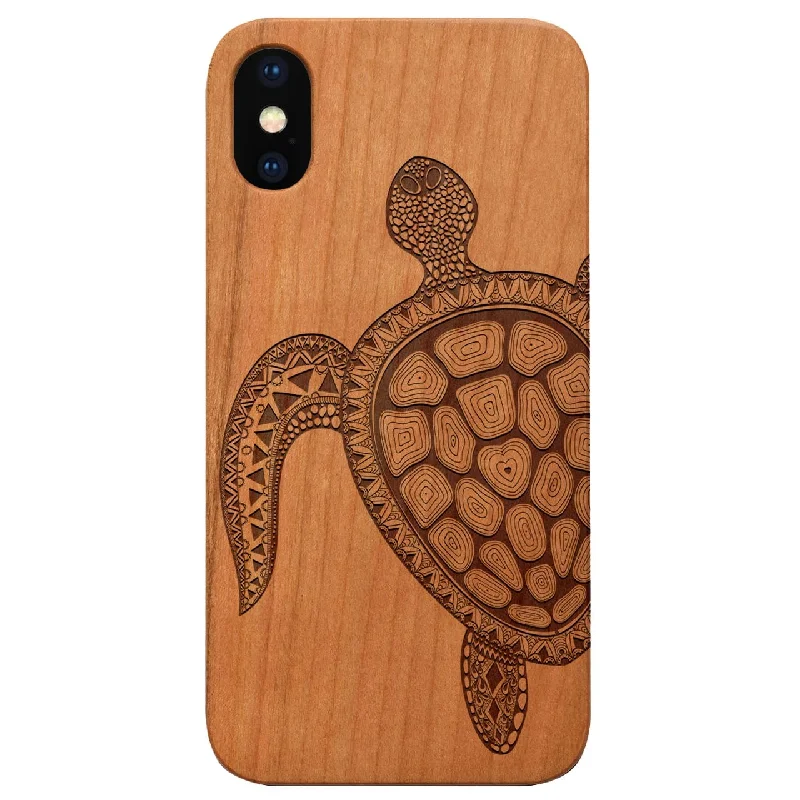 Turtle 3 - Engraved Phone Case