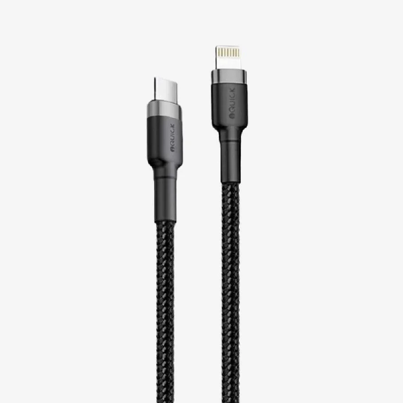 USB-C to Lightning Cable | iQuick Fast Charging, Braided